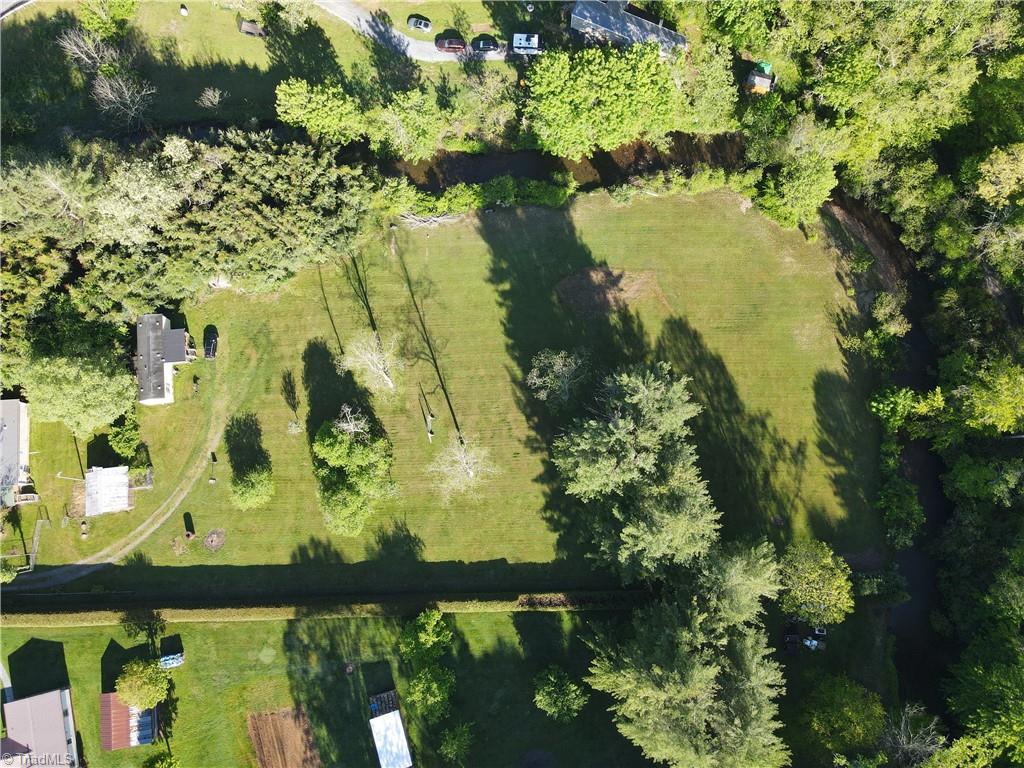 5704 Pine Swamp Road Sparta, NC 28675 - Photo 35 of 37 Birdseye view showing Little River frontage on 2 sides of property