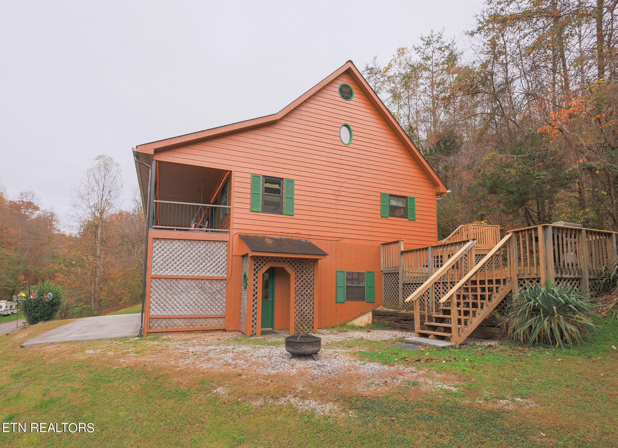 160 Rainbow Lane La Follette, TN 37766 - Photo 47 of 58 a view of a house with a yard