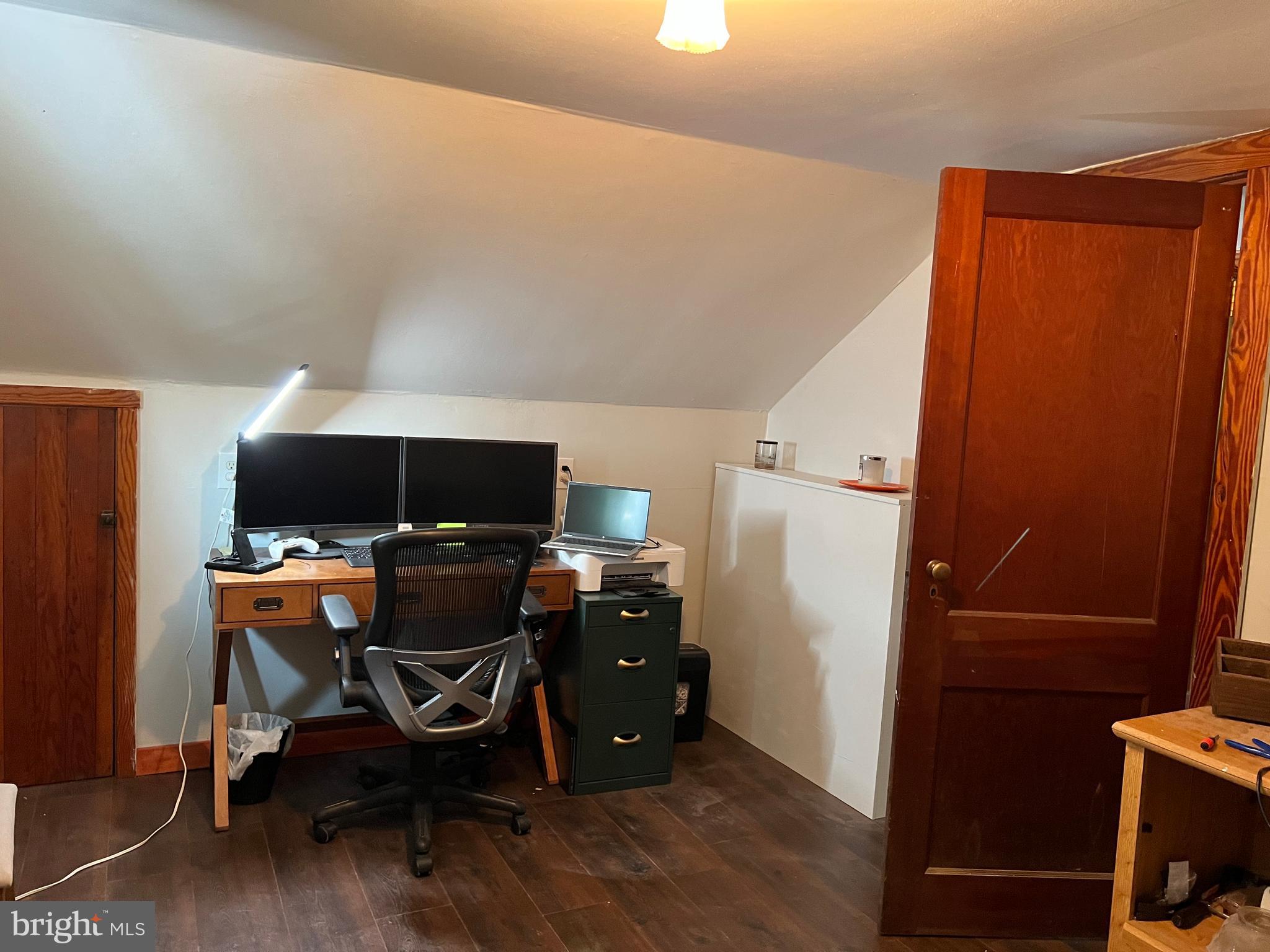 32 Paradise Road Aberdeen, MD 21001 - Photo 22 of 27 a view of a workspace with furniture and wooden floor