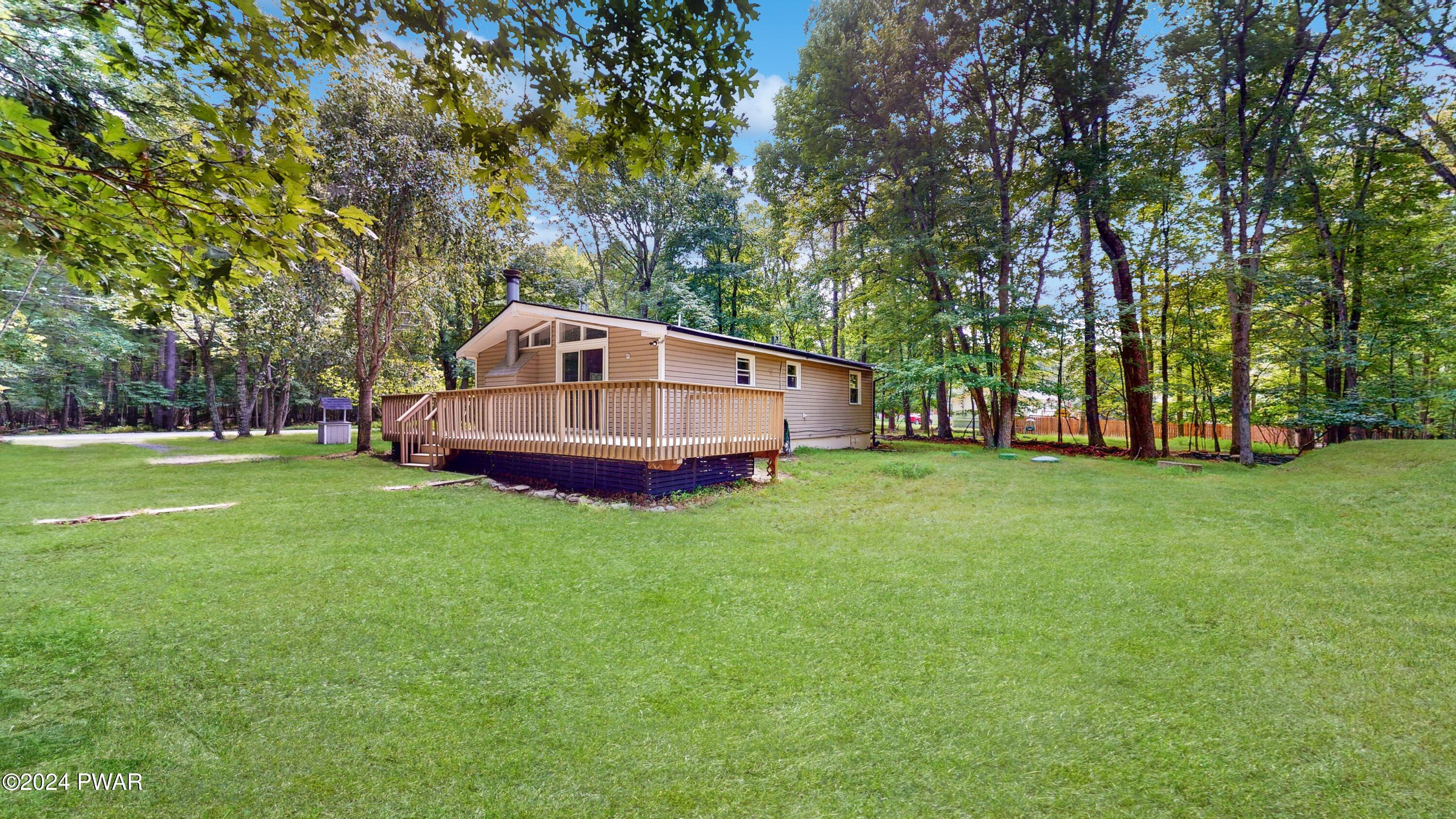 107 Hickory Road Milford, PA 18337 - Photo 14 of 39 a view of backyard with green space