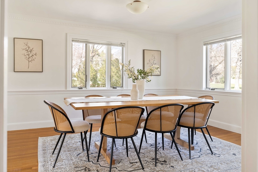 8 Littlefield Road Newton, MA 02459 - Photo 7 of 33 a dining room with furniture and window