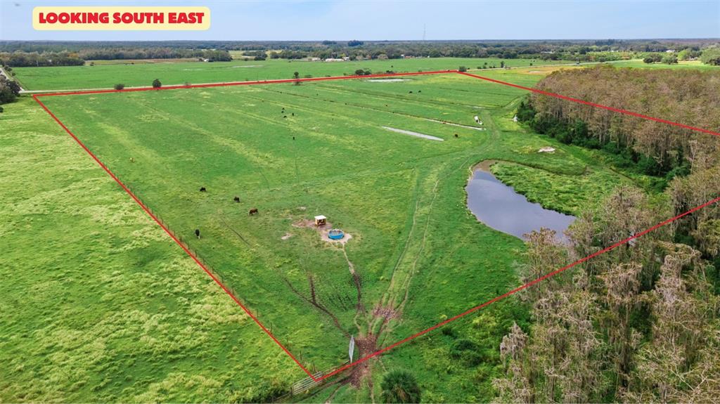1099 South Canoe Creek Road Kenansville, FL 34739 - Photo 30 of 41 a view of a field with an ocean view