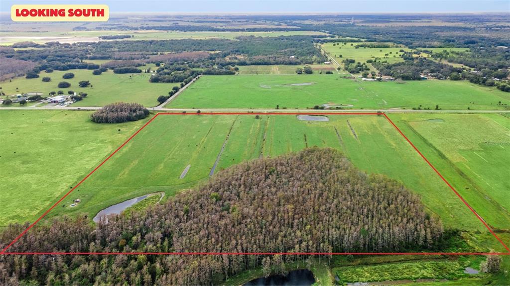 1099 South Canoe Creek Road Kenansville, FL 34739 - Photo 38 of 41 a view of a field with an ocean view