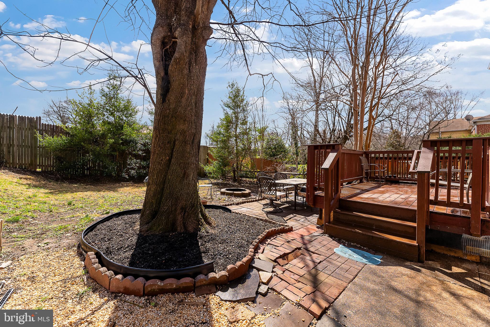 633 Walker Avenue Baltimore, MD 21212 - Photo 32 of 32 a view of a backyard with plants and a slide