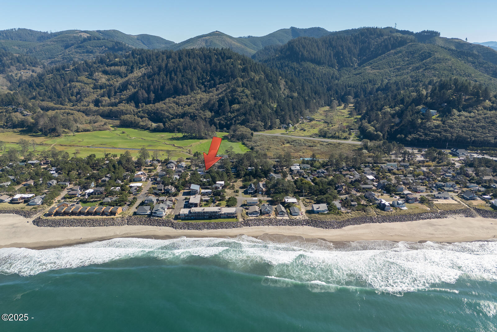 48250 Hawk Street Neskowin, OR 97149 - Photo 21 of 21 Drone to the East