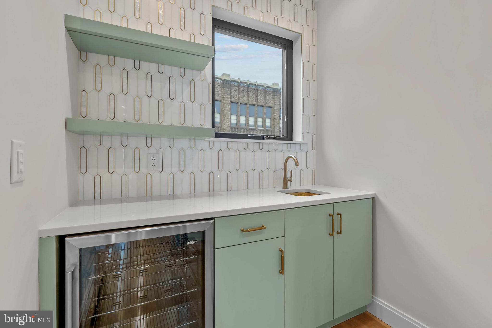 1100 Webster Street, Unit 4 Philadelphia, PA 19147 - Photo 33 of 53 a sink with a cabinets