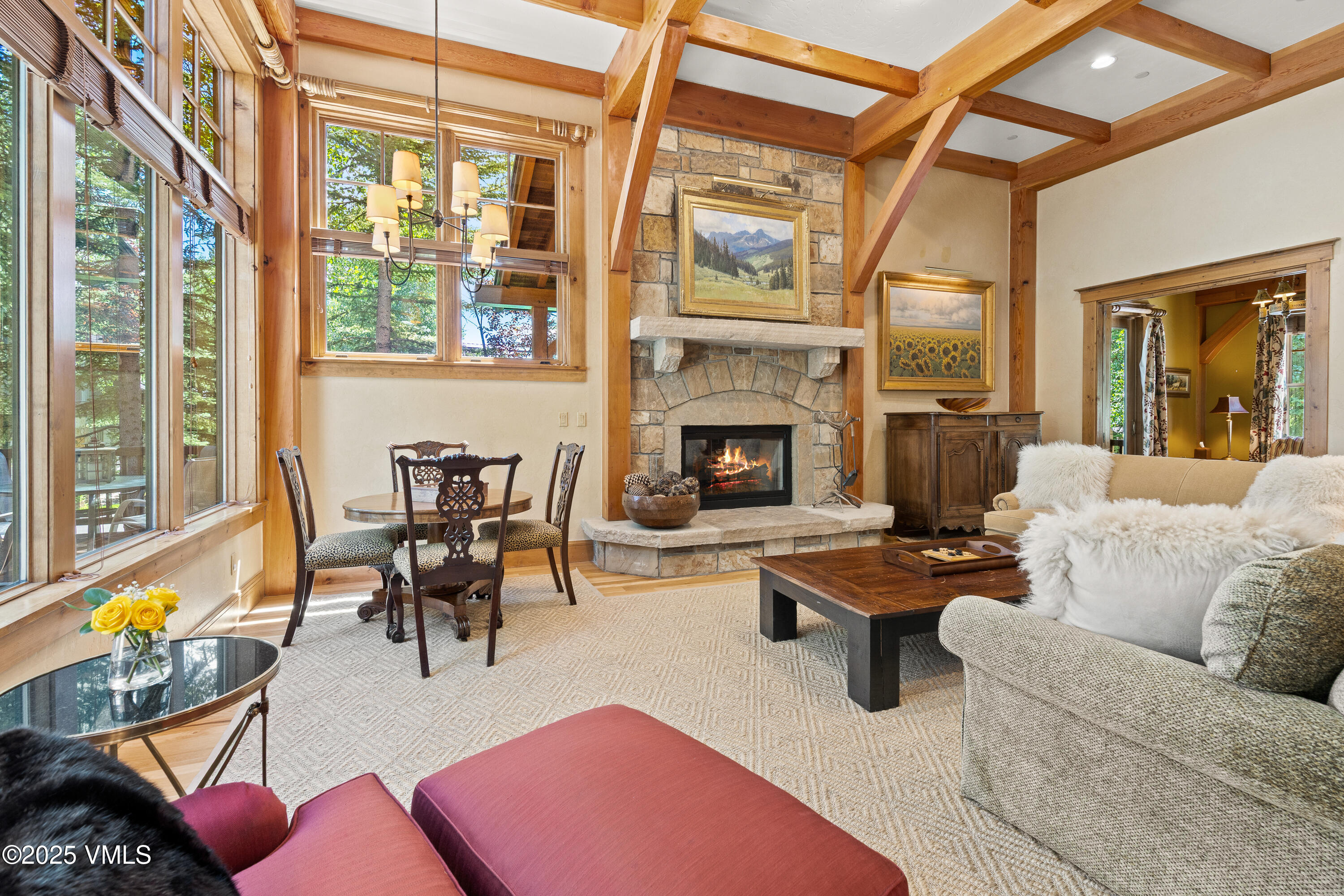 33 Grey Hawk Lane Edwards, CO 81632 - Photo 10 of 78 a living room with furniture a fireplace and next to a window