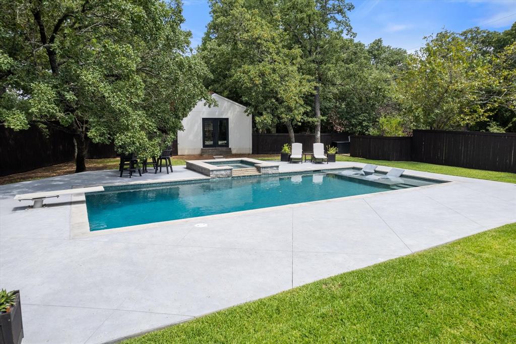 802 Moore Road Mansfield, TX 76063 - Photo 1 of 1 a view of a house with pool and a yard
