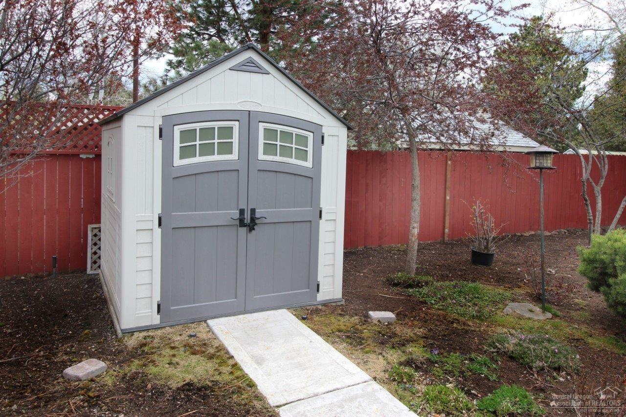 381 Southeast Soft Tail Loop Bend, OR 97702 - Photo 22 of 24 Storage Shed. Notice no two story homes