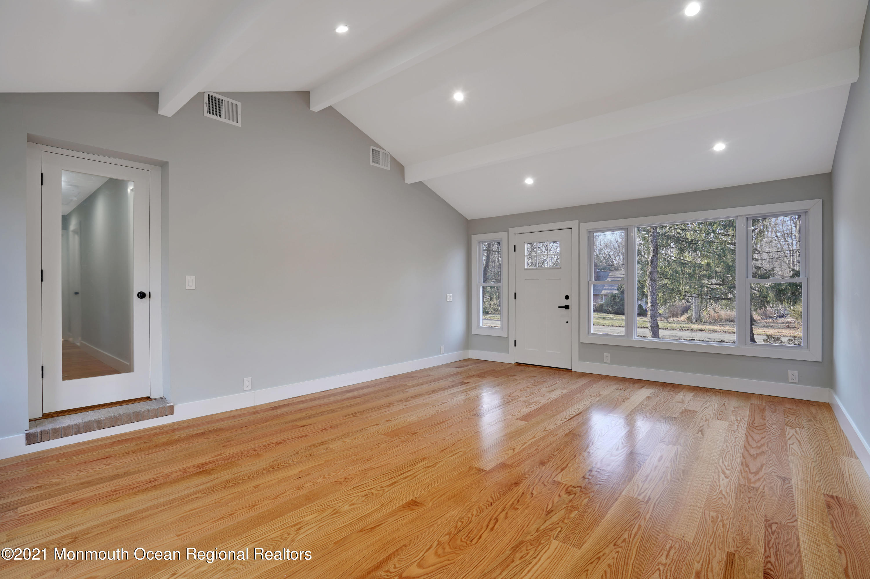 1155 Crim Road Bridgewater, NJ 08807 - Photo 13 of 29 wooden floor in an empty room with a window