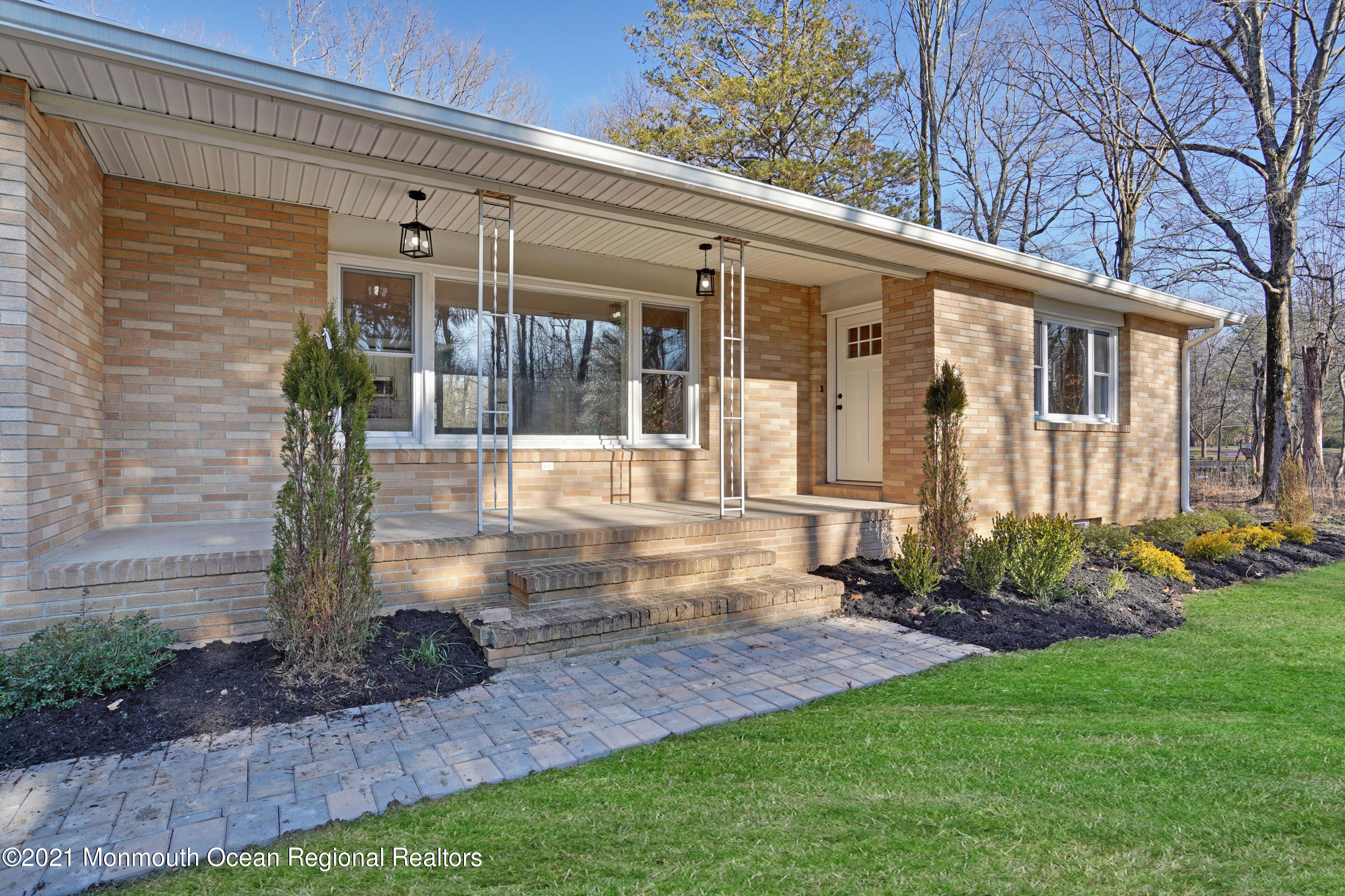 1155 Crim Road Bridgewater, NJ 08807 - Photo 3 of 29 a front view of a house with garden