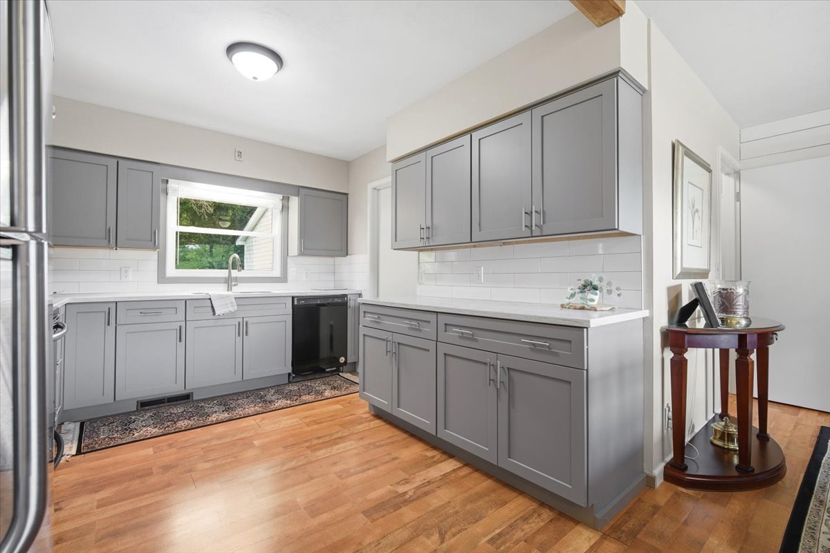 203 Highview Drive Eureka, IL 61530 - Photo 10 of 49 a kitchen with sink cabinets and window