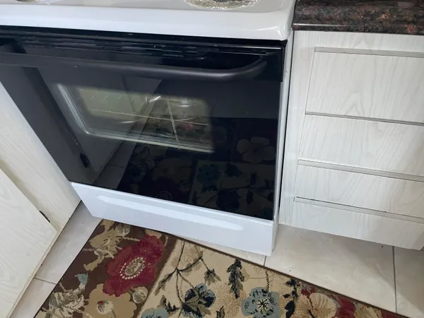 a close view of water heater