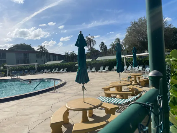a view of a house with a patio