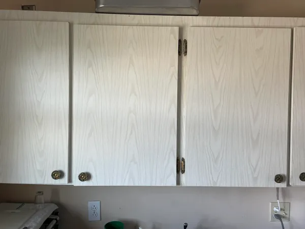 a view of a room with curtain