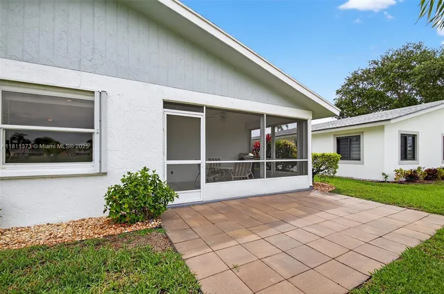 a view of a golf course