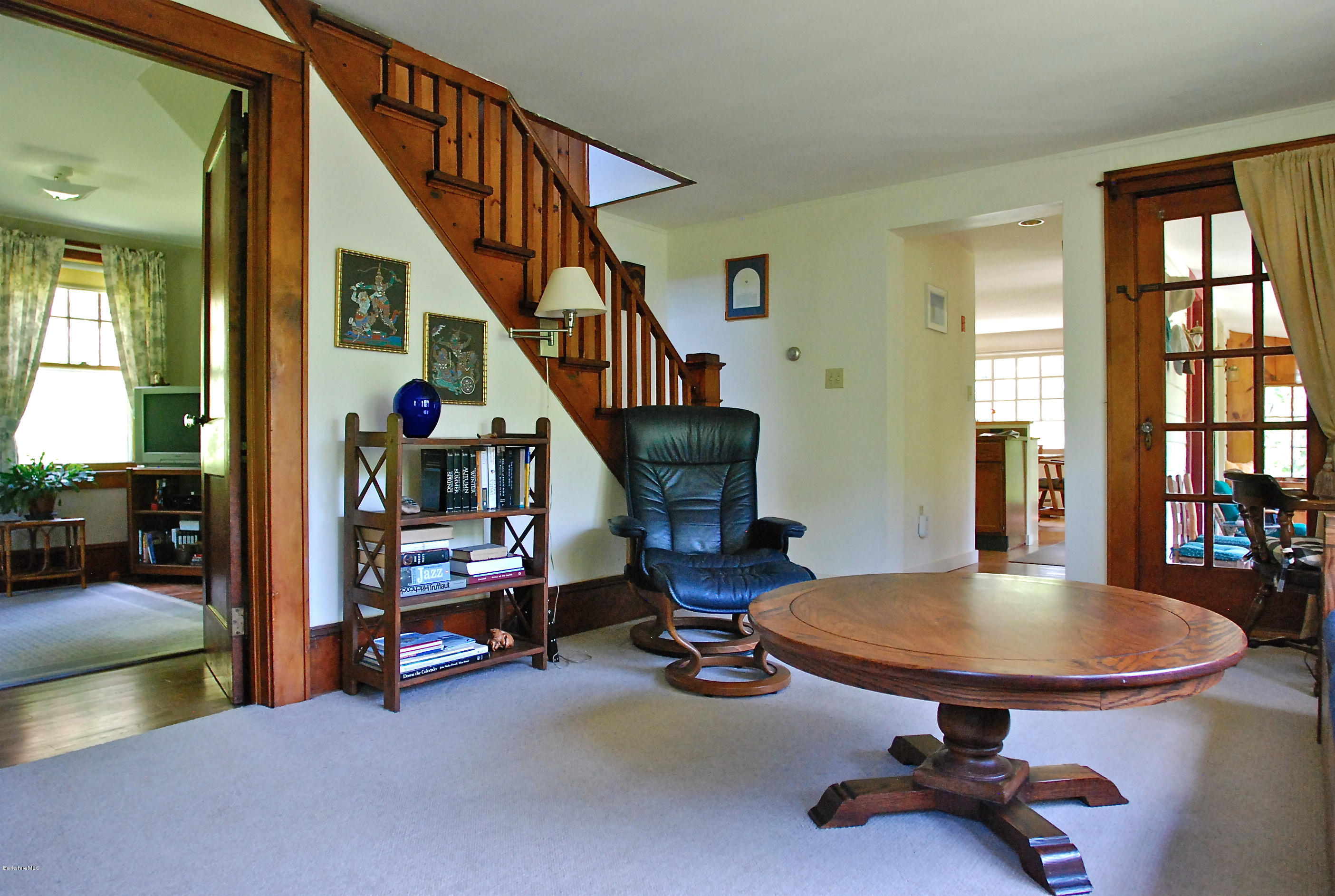 49 River Road Monterey, MA 01245 - Photo 12 of 43 a view of a livingroom with furniture and a window