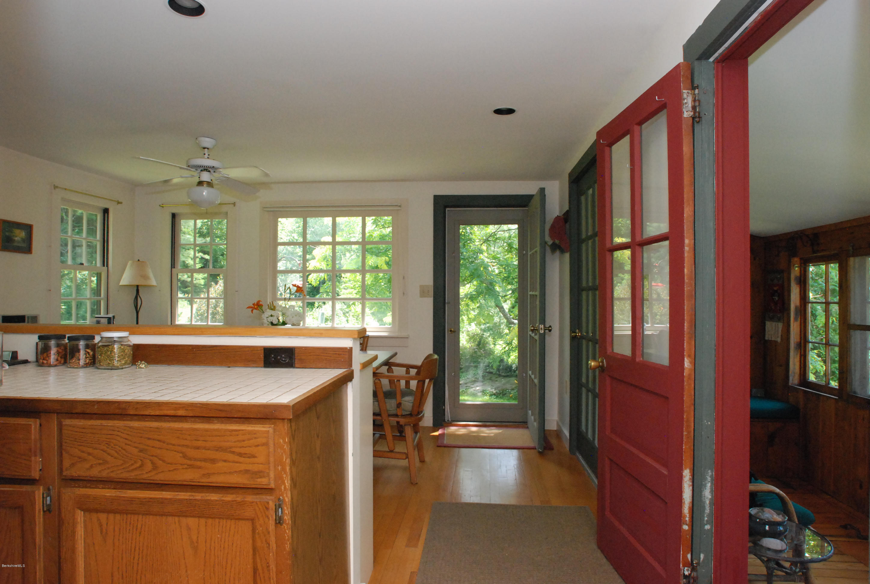49 River Road Monterey, MA 01245 - Photo 5 of 43 a kitchen with a sink and a window