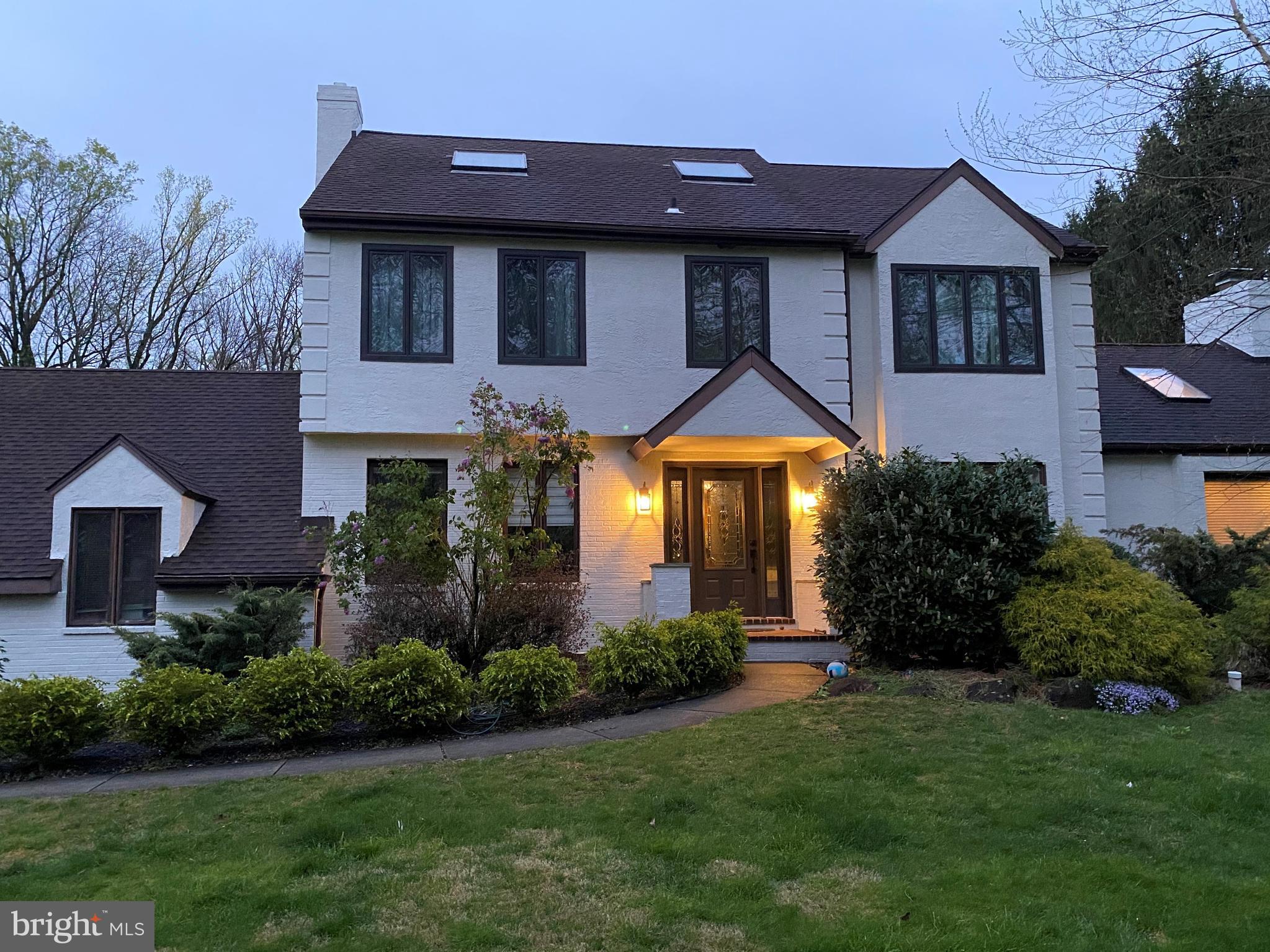 1703 Cold Spring Road Newtown Square, PA 19073 - Photo 36 of 38 Exterior Front Dusk