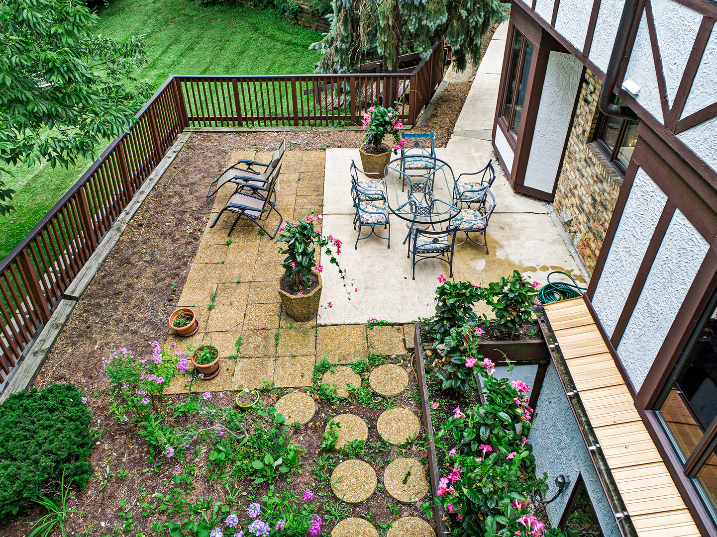 803 Merry Lane Oak Brook, IL 60523 - Photo 37 of 39 a view of balcony with wooden floor