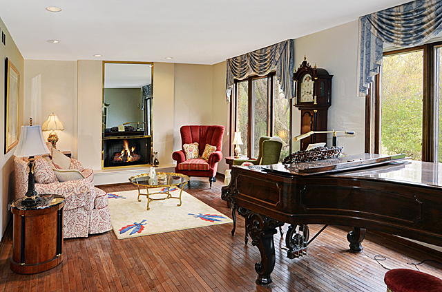 803 Merry Lane Oak Brook, IL 60523 - Photo 5 of 39 a living room with furniture a rug and a large window