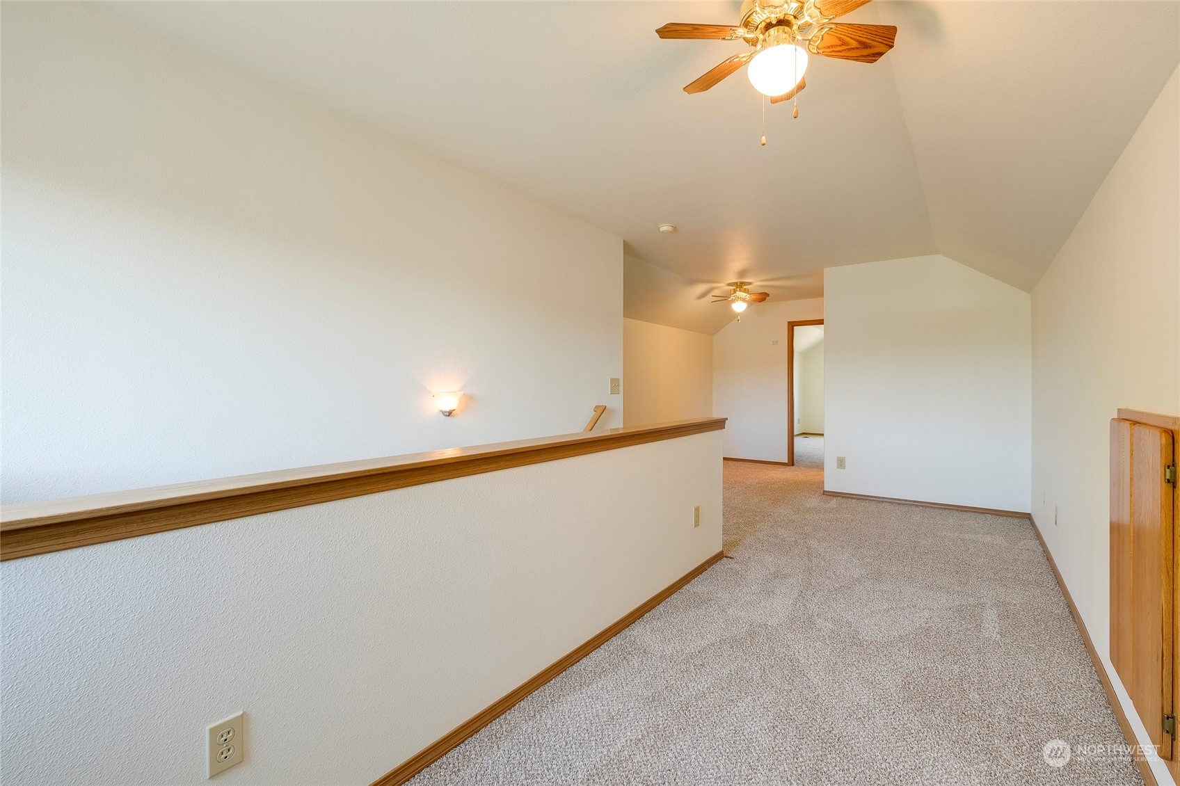 4700 Parker Road East Sumner, WA 98390 - Photo 29 of 40 a view of a room with a ceiling fan and window
