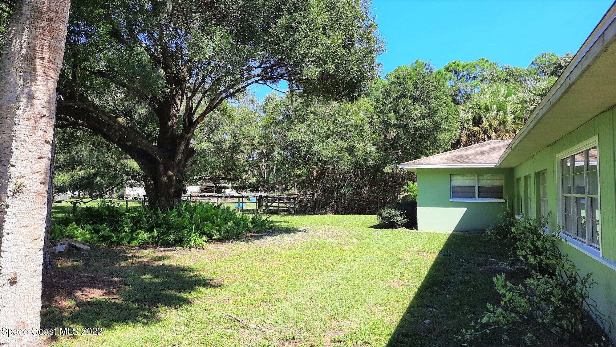 2300 Valkaria Road Malabar, FL 32950 - Photo 15 of 15 a view of house with yard