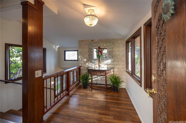 a view of an entryway