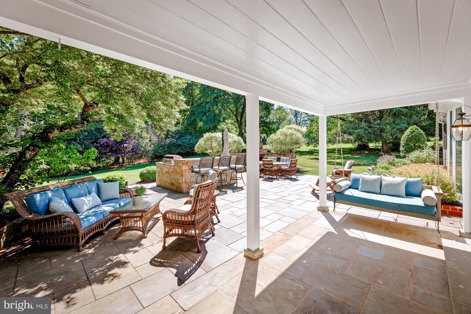 1700 Old Welsh Road Huntingdon Valley, PA 19006 - Photo 76 of 105 a building outdoor space with patio furniture and garden