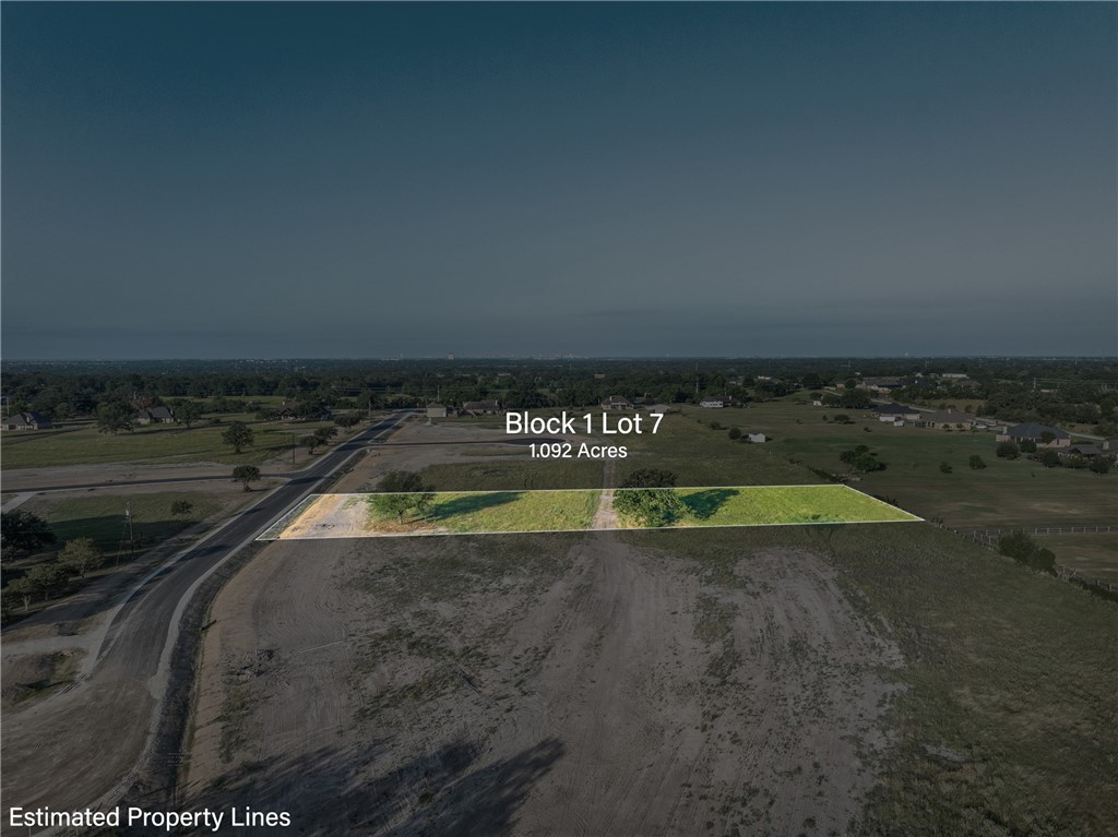 6901 Ellehue Lane Bryan, TX 77808 - Photo 5 of 6 Overview of rural landscape with approximate boundaries