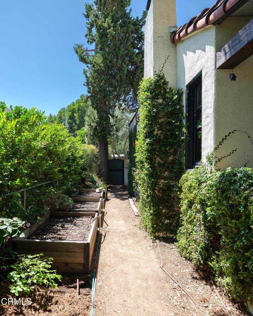 859 Sunset Avenue Pasadena, CA 91103 - Photo 59 of 76 a backyard of a house with lots of green space