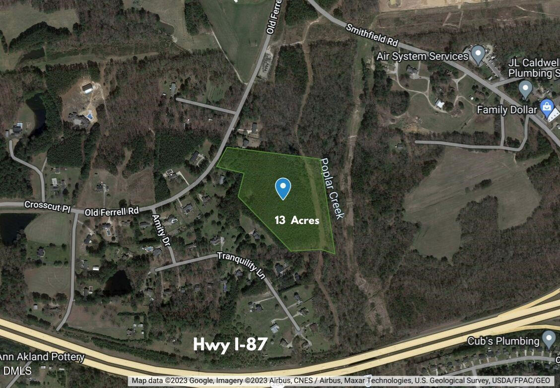 0 Old Ferrell Road Knightdale, NC 27545 - Photo 5 of 5 Aerial 2