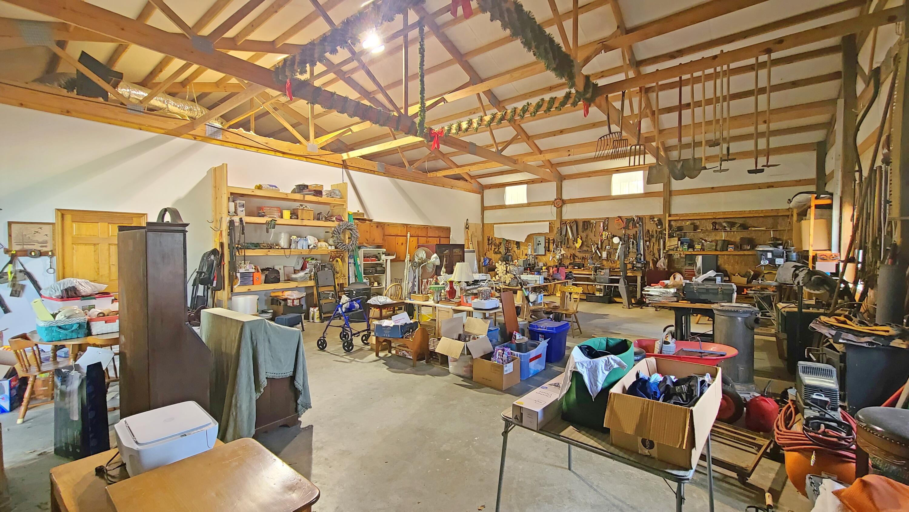 1086 Powell Pond Road Aiken, SC 29801 - Photo 64 of 66 Inside the Shop of the Detached Garage