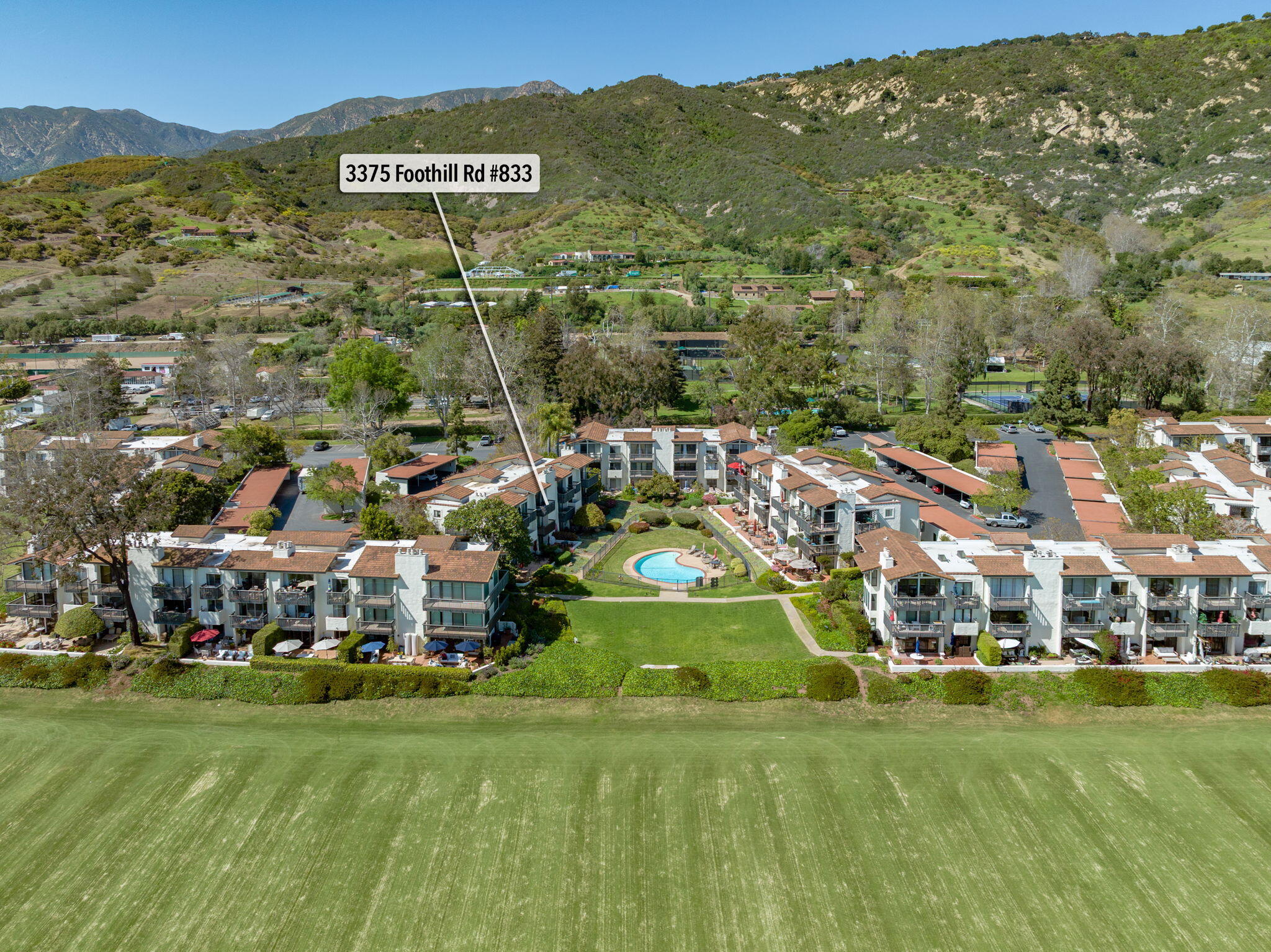 3375 Foothill Road, Unit 833 Carpinteria, CA 93013 - Photo 18 of 23 02 - Polo Condos (Aerial)