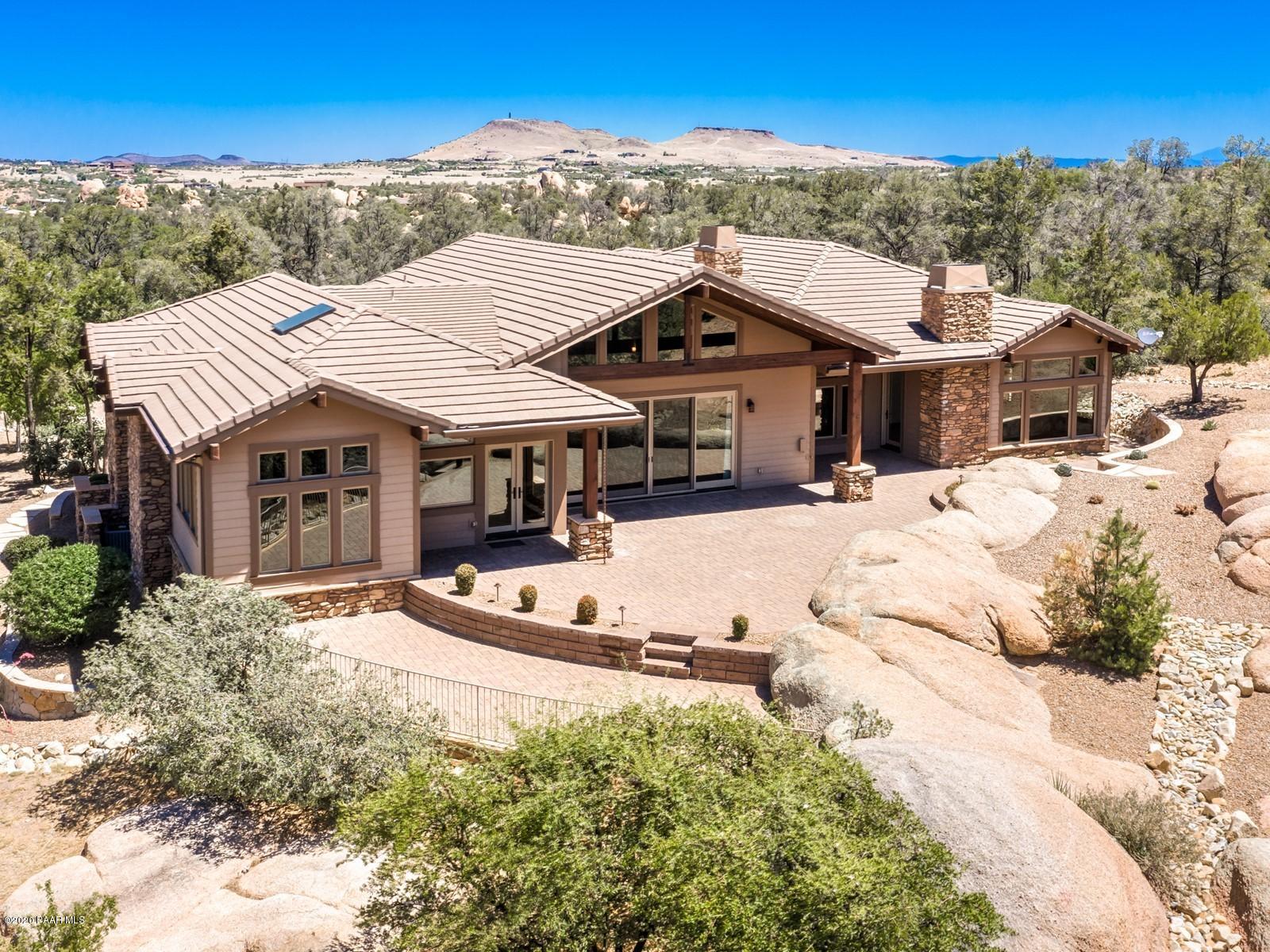 9570 North American Ranch Road Prescott, AZ 86305 - Photo 2 of 51 002_Back Patio Aerial