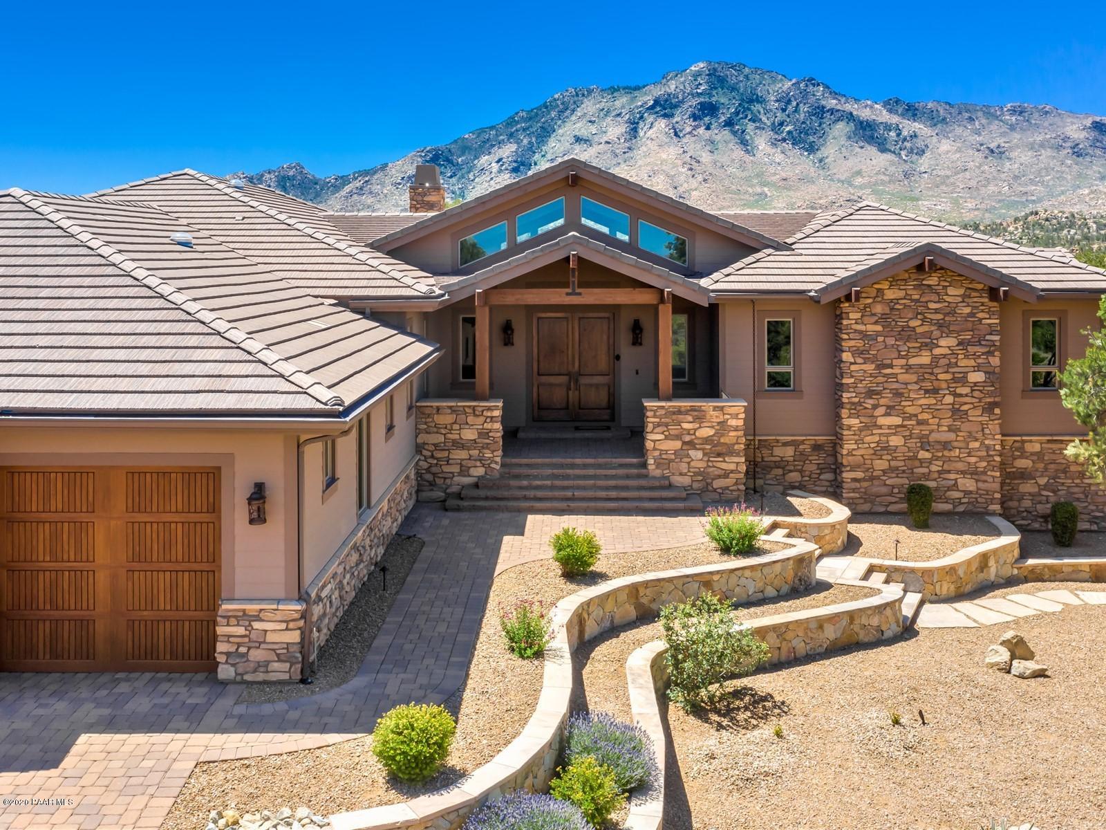 9570 North American Ranch Road Prescott, AZ 86305 - Photo 4 of 51 004_Entrance Aerial