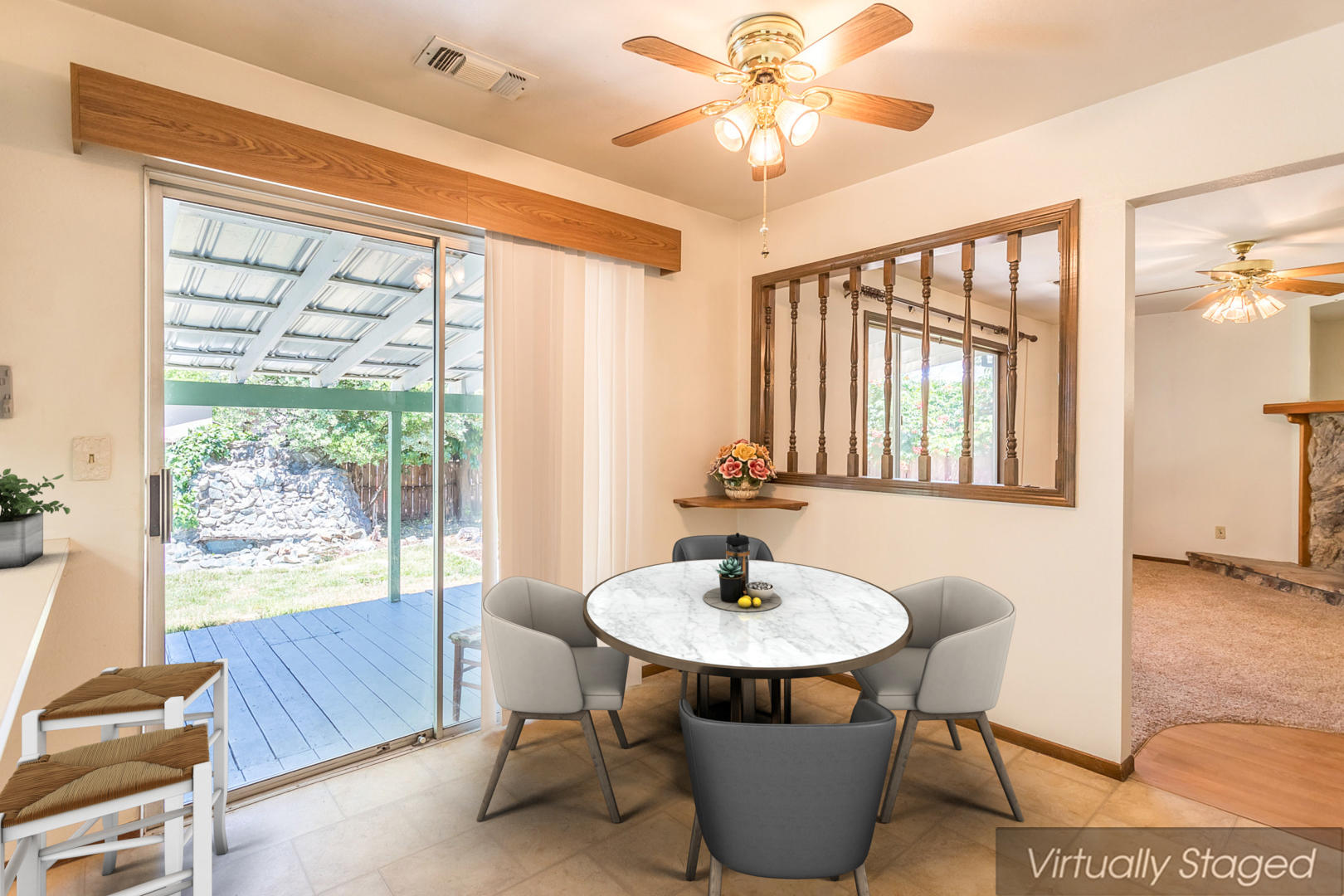 1196 Ruthie Lane Redding, CA 96002 - Photo 3 of 21 dining staged