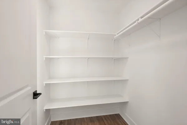 a room with storage and utility