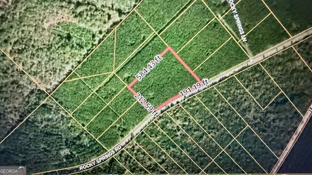 $59,999 | Lot 8-9 Rocky Springs Road, Eastman, GA 31023
