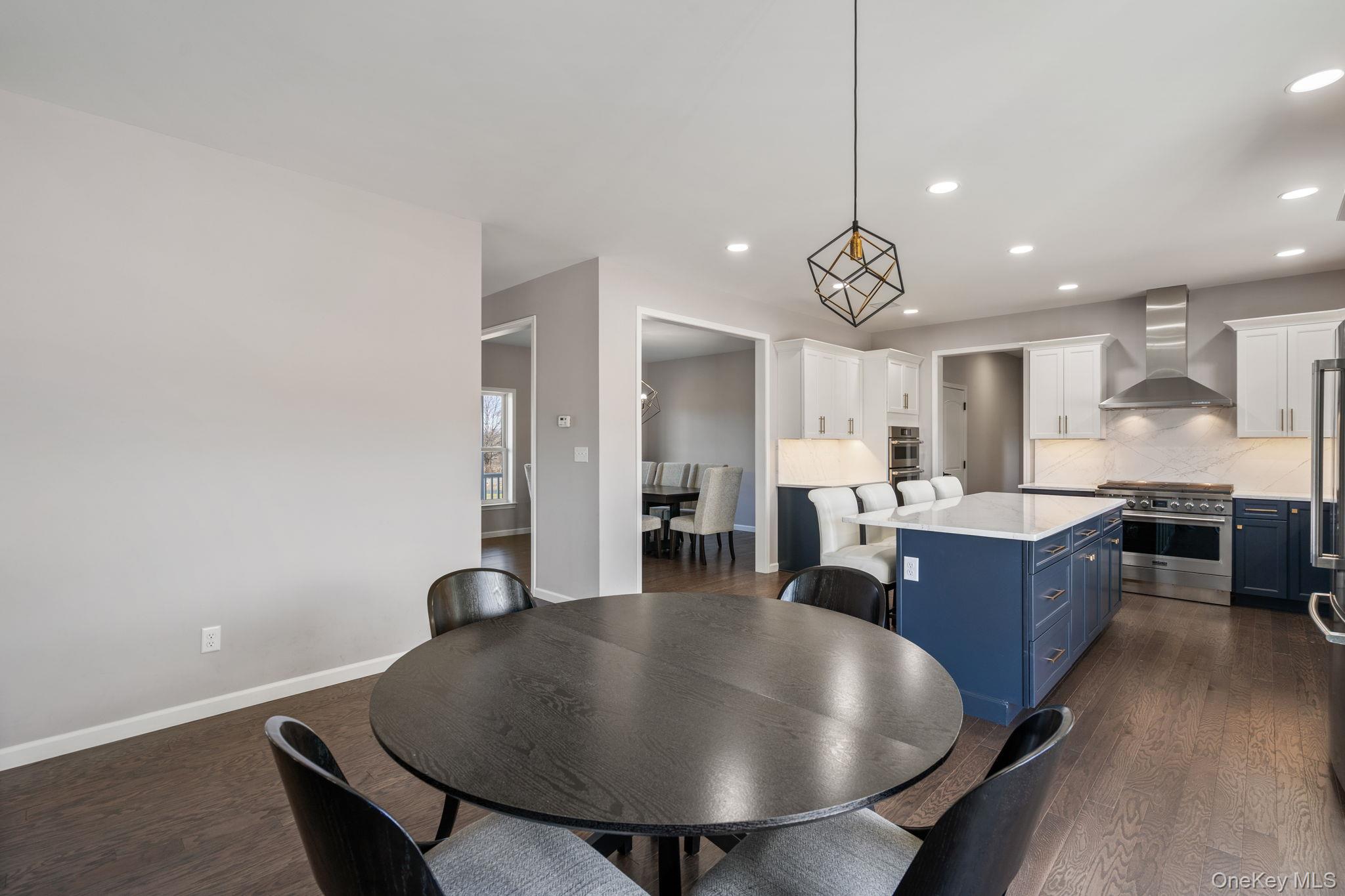 10 Harrier Ridge Drive Wallkill, NY 12589 - Photo 8 of 46 Dining room featuring recessed lighting and dark wood-style flooring