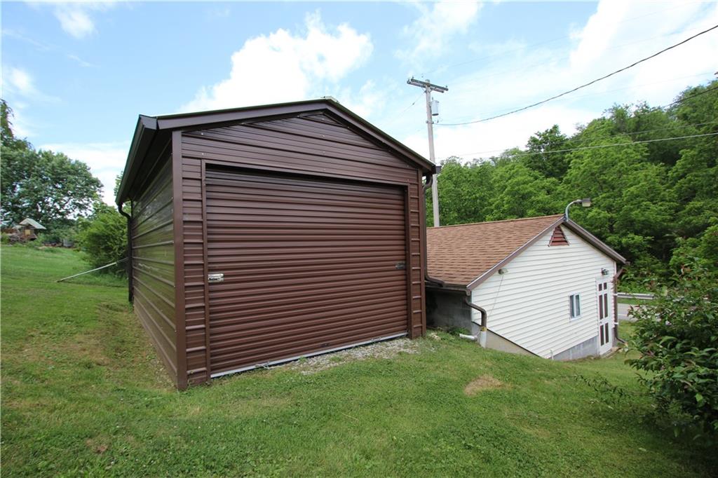 269 Rte 481 Fredericktown, PA 15333 - Photo 23 of 30 Additional Metal 20x12 Garage w/ 7ft Door