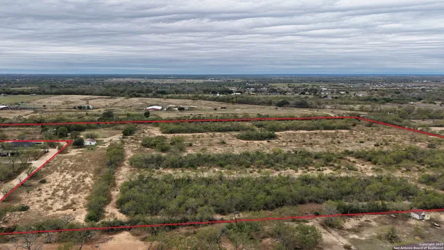 a view of a city with ocean view