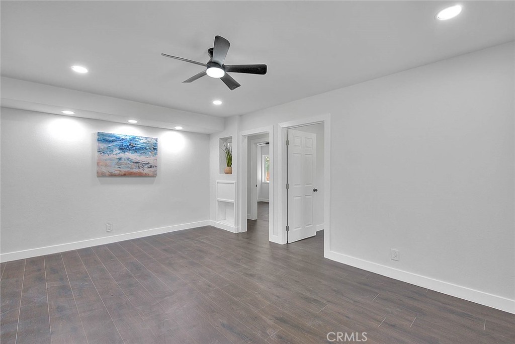 2112 California Duarte, CA 91010 - Photo 67 of 71 a view of a livingroom with a ceiling fan & entryway