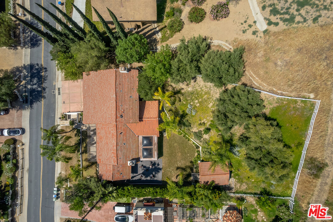 10 Baymare Road Bell Canyon, CA 91307 - Photo 45 of 54 an aerial view of a house with a yard