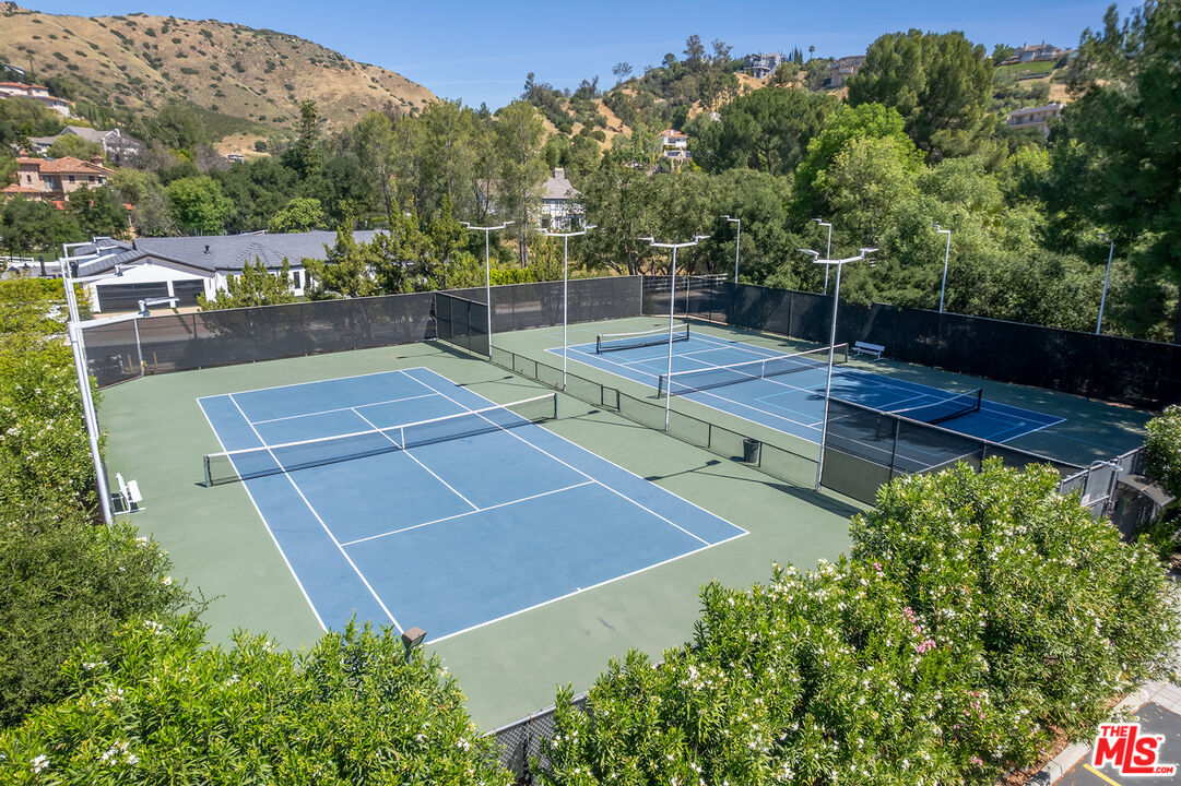 10 Baymare Road Bell Canyon, CA 91307 - Photo 49 of 54 a view of a tennis court