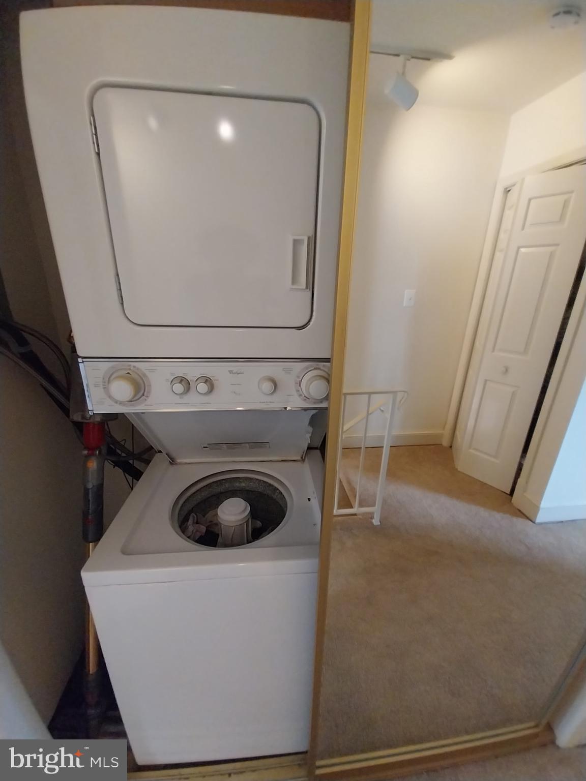 3265 A Sutton Place Northwest, Unit A Washington, DC 20016 - Photo 16 of 17 Upstairs Hall Laundry