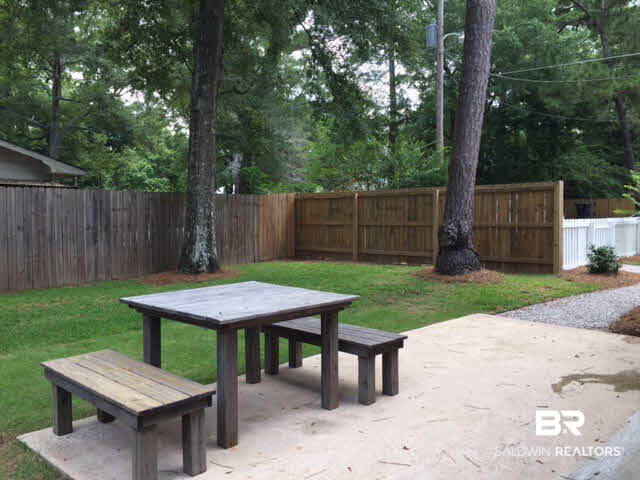 123 Orange Avenue Fairhope, AL 36532 - Photo 10 of 11 Fence Backyard