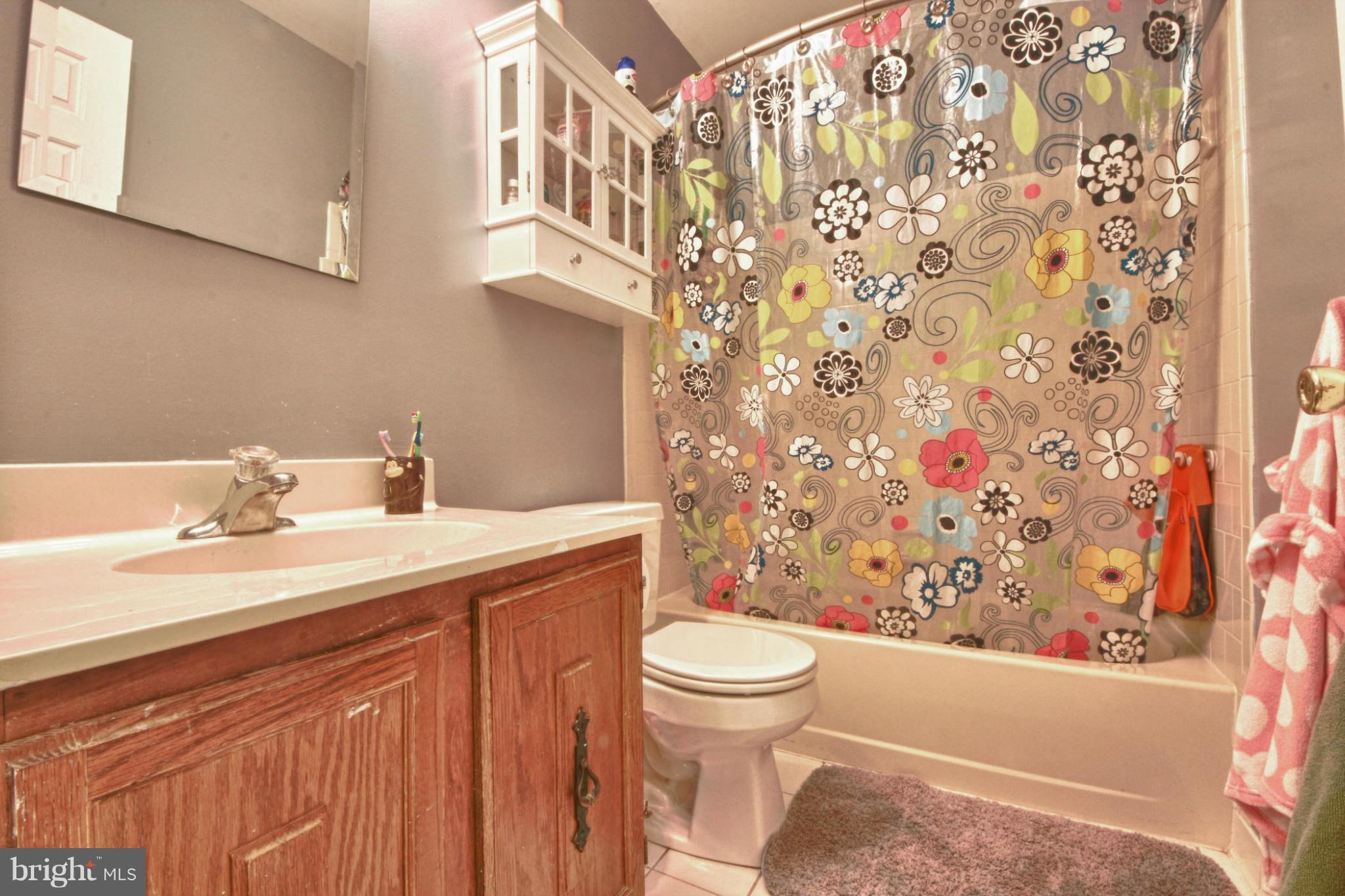 6285 Rathlin Drive Springfield, VA 22152 - Photo 13 of 18 a bathroom with a sink toilet and shower