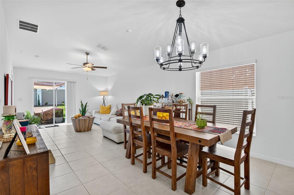 11120 Radiant Shore Loop San Antonio, FL 33576 - Photo 13 of 17 a view of a dining room with furniture window and outside view