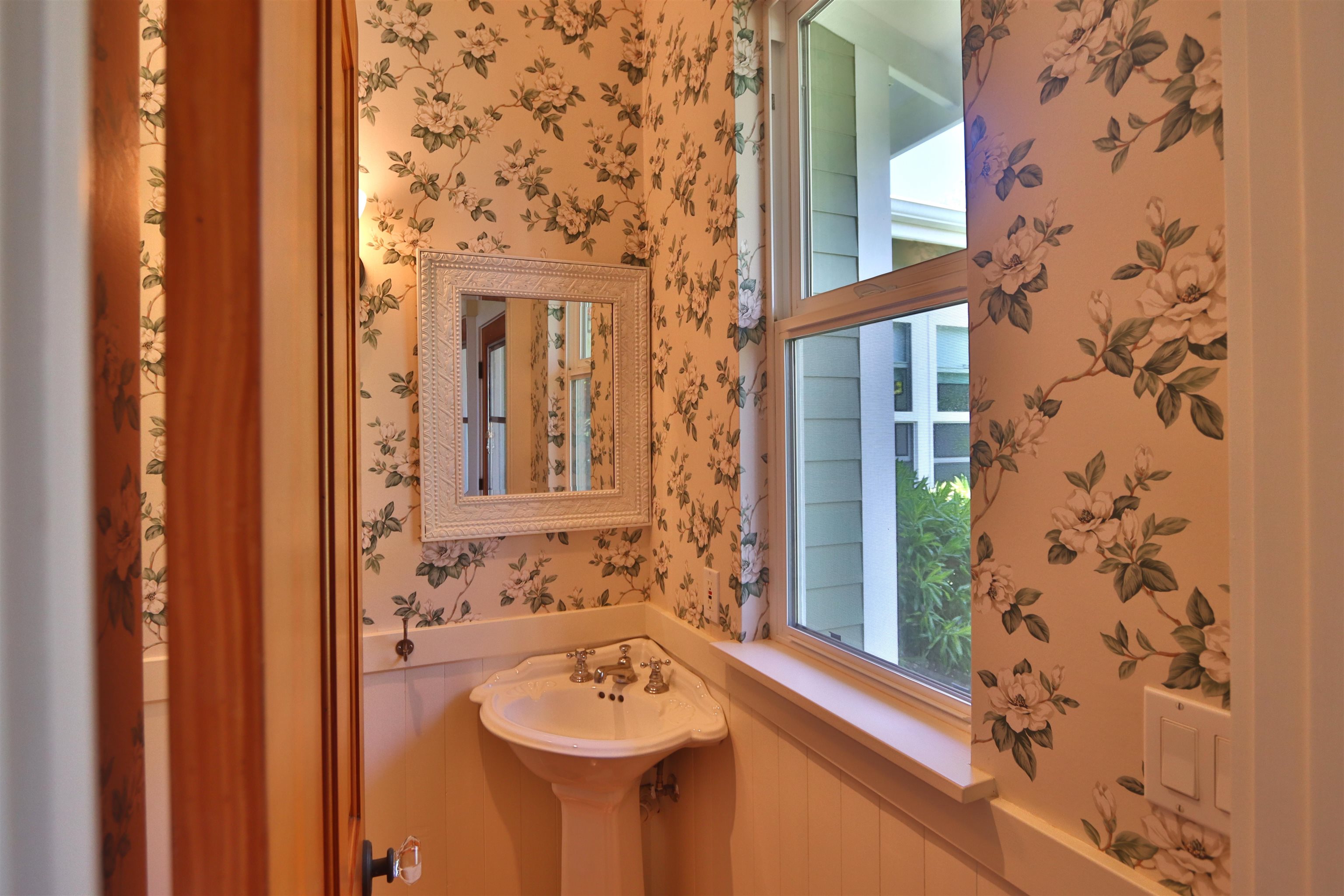 14 Lower Ulumalu Road Haiku, HI 96708 - Photo 13 of 50 a bathroom with a sink and a mirror